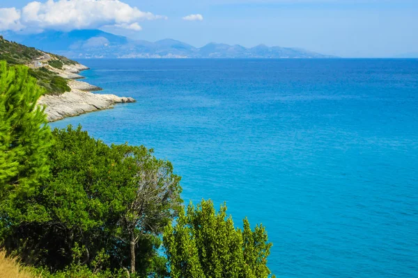 Xigia plajında inanılmaz gözetleme, Zakynthos, Yunanistan