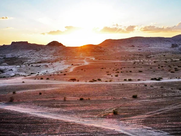 wadi rum, jordan gün batımı