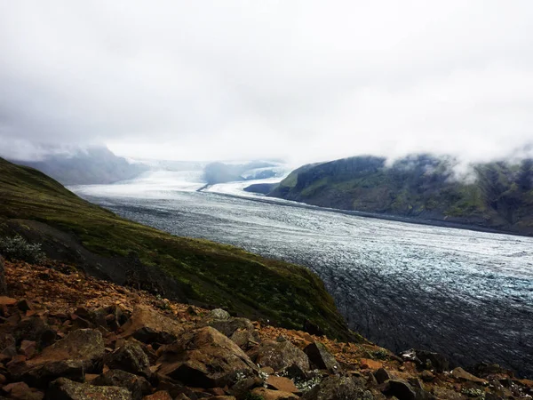 夏のアイスランドのスカフタフェットル氷河 — ストック写真