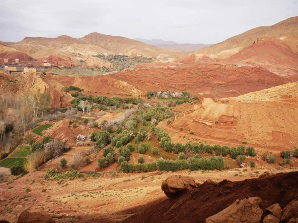 在早晨的 Dades — 图库照片