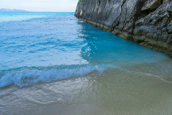 Spiaggia Xigia Sorgenti Zolfo Isola Zante — Foto Stock