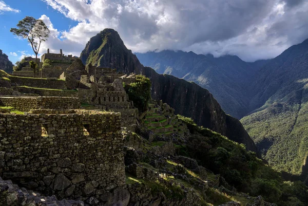 Machu Picchu Peru Ruinen Der Verlorenen Stadt Inca — Stockfoto