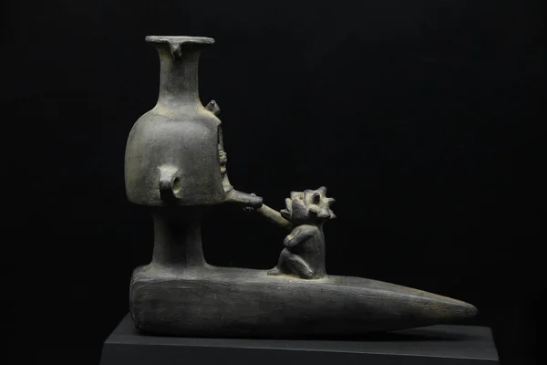 Куско Перу 2017 Кераміка Перуанський Фігура Скульптура Від Інкських Культури — стокове фото