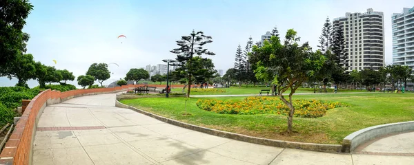 Parque Del Amor Parkque Amor Miraflores Distribuye Lima Atracción Turística —  Fotos de Stock