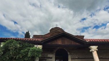 Ohri Makedonya 'daki Kutsal Mary Perybleptos Kilisesi