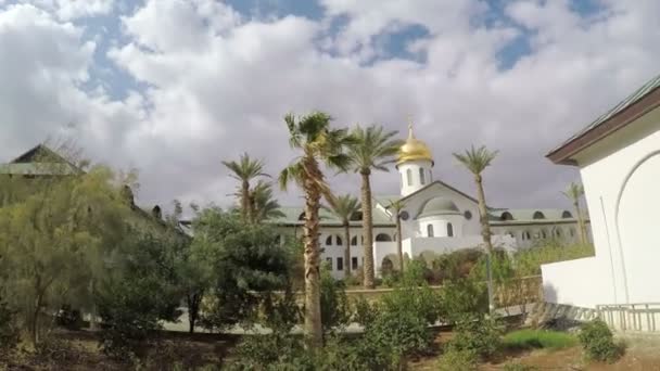 Russische Kerkelijke Missie Jeruzalem — Stockvideo