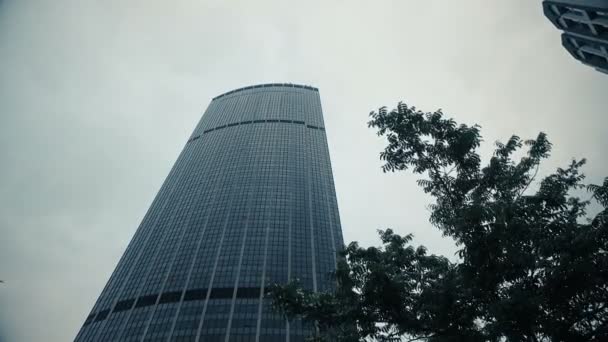 Paris Frankrijk Circa Juni 2017 Parijs Hoogste Wolkenkrabber Gebouw Montparnasse — Stockvideo