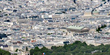 Hava panoramik Paris gündüz