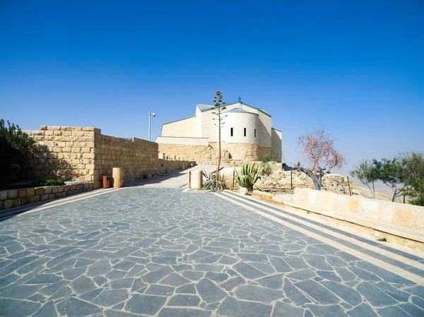 Musa Franciscan Monastery Nebo Ürdün Bazilikası — Stok fotoğraf