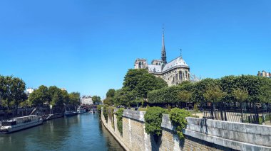 Güney cephe Katedrali notre Dame de paris