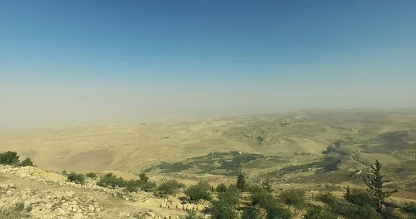 Viaggio Medio Oriente Regno Giordania Sopra Vista Della Terra Santa — Foto Stock