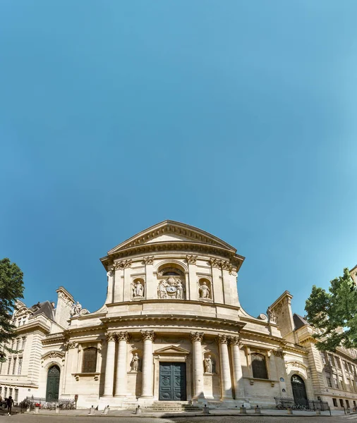 Widok Zewnętrzny Uniwersytetu Sorbonne Paryżu — Zdjęcie stockowe