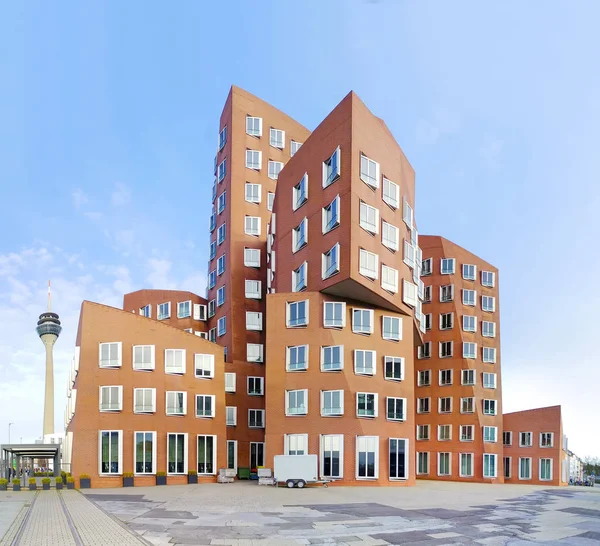 Modern Futuristic Looking Buildings Dusseldorf Germany — Stock Photo, Image