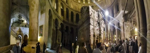 Jerusalén Israel Circa Jun 2017 Panorama Iglesia Del Santo Sepulcro —  Fotos de Stock