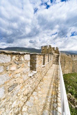 Samuel 'in Kalesi, Ohri, Makedonya, dikey
