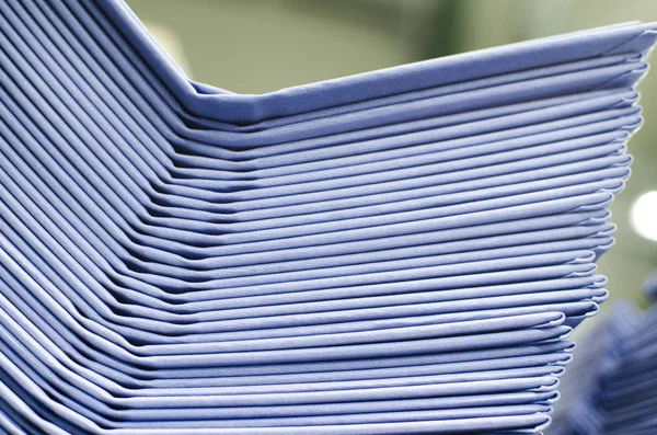 オフセット印刷工場バインドの準備の本ハードカバー スタックの抽象的な背景 — ストック写真