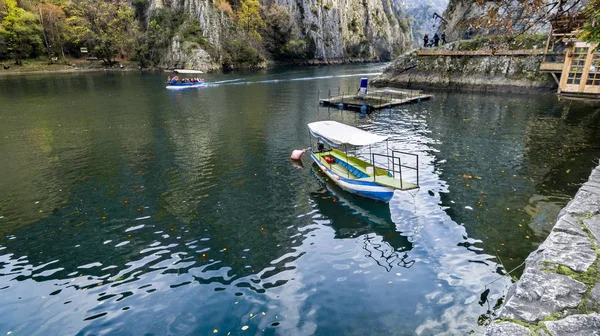 Artificial Lake Matka Skopje Macedonia — Stock Photo, Image