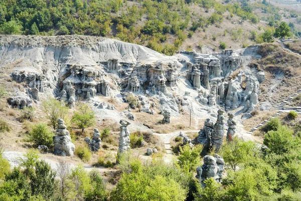 Taş Sütunlar Kukljica Makedonya — Stok fotoğraf