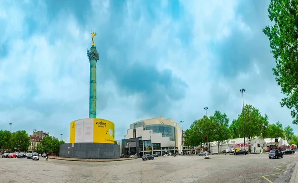 Paris France May 2017 Panorama Place Bastille Opera Paris Famous — Stock Photo, Image