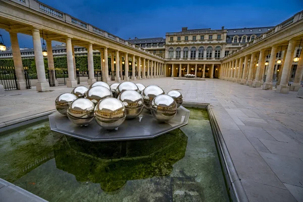 Широкий Погляд Palais Royal Спочатку Називається Пале Кардинал — стокове фото