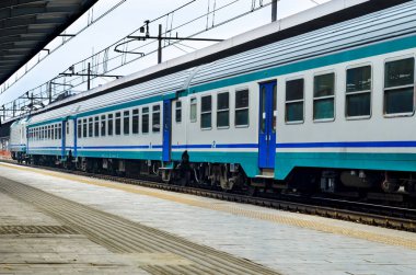 Eski tren. Mestre, İtalya