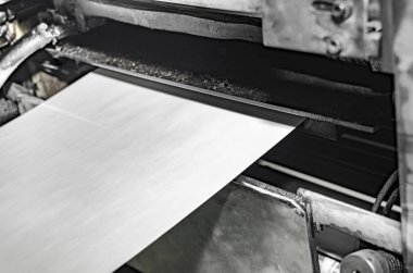 Ofset baskı basın iş hızı