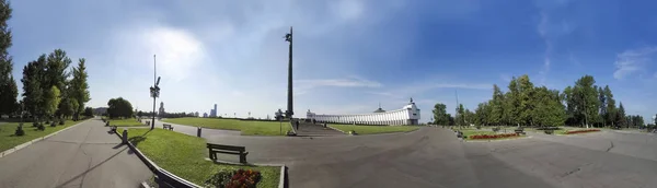 Moskwa Rosja Sierpnia 2016 Memorial Złożonych Pokłonnej Victory Monument — Zdjęcie stockowe