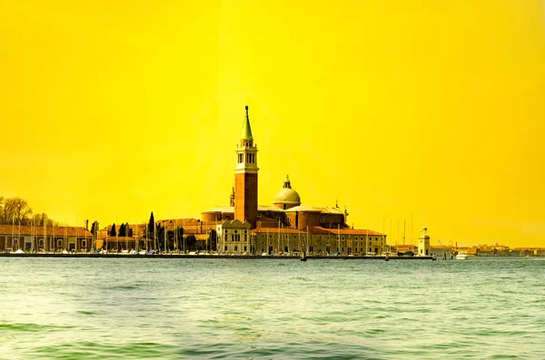 Ruhiger Morgen Mit Blick Auf Die Insel San Giorgio Maggiore — Stockfoto