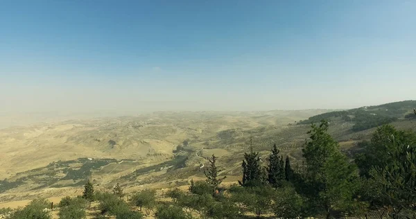 Viaggio Medio Oriente Regno Giordania Sopra Vista Della Terra Santa — Foto Stock