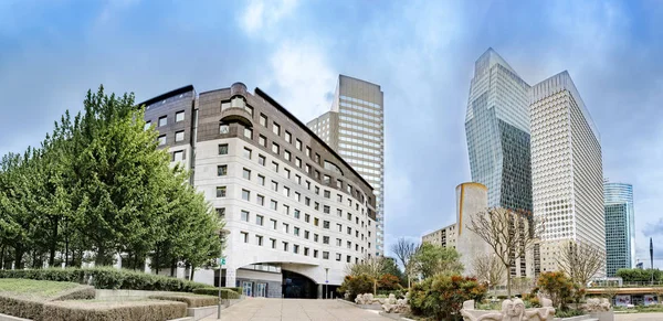 Barrio Financiero Defence París Francia Vista Panorámica — Foto de Stock