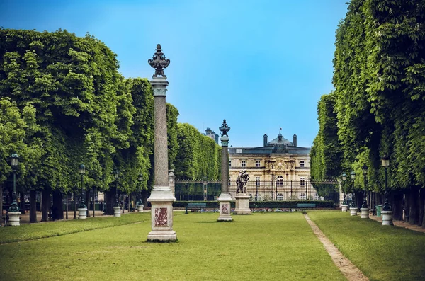 Люксембурзький Палац Сад Париж Франція — стокове фото