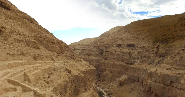 Valle Del Fiume Kidron Panorama Visto Dalla Terrazza Della Grande — Foto Stock