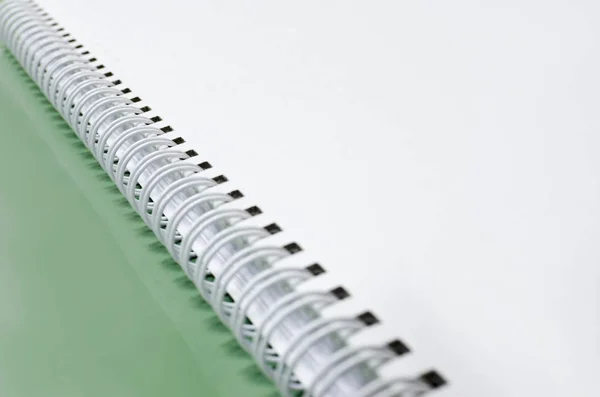 Paper Notebook Spiral Background — Stock Photo, Image