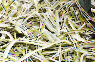 CMYK denetim şeritler yazdırma, yazdırma denetimi stripess dergi işlemi bittikten sonra kesin ofset