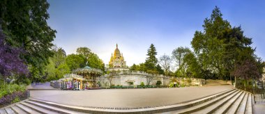 Montmartre, Paris, Sacre Coeur Bazilikası'na şaşırtıcı Panoraması