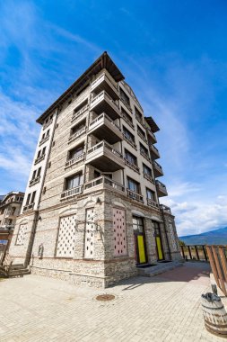 Bansko, Bulgaristan'bina tek geleneksel taş 