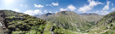 Parco Gran Paradiso dağ silsilesi, İtalya Panoraması