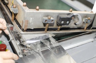 makine rulo folyo laminar ayrıntı ofset