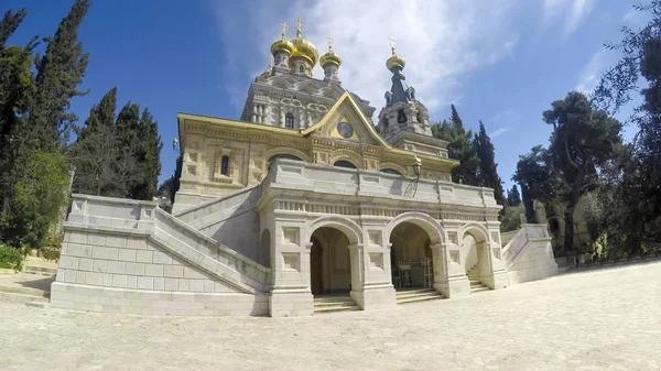 ファサードのロシア正教教会のマグダラのマリア — ストック写真