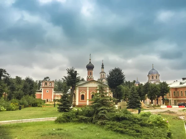 Las Iglesias Del Monasterio Donskoy Moscú Rusia — Foto de Stock