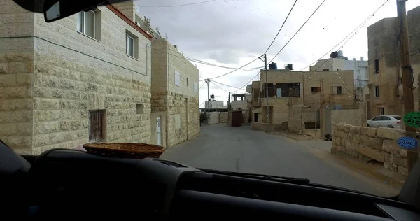 Israel Jerusalem Circa Jan 2018 Driving Dangerous Streets Israel — Stock Photo, Image