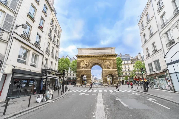 Paris Frankrike Maj 2017 Utfärda Utegångsförbud För Saint Martin Paris — Stockfoto