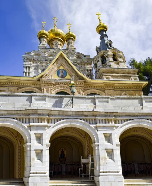 Facade of Russian Orthodox Church of Mary Magdalene