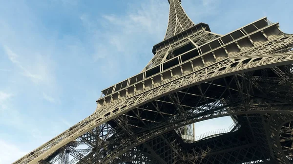 Vue Imprenable Sur Tour Eiffel Parisienne Jour — Photo