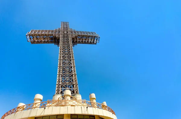 Millennium Cross Topo Montanha Vodno Acima Skopje Macedônia — Fotografia de Stock