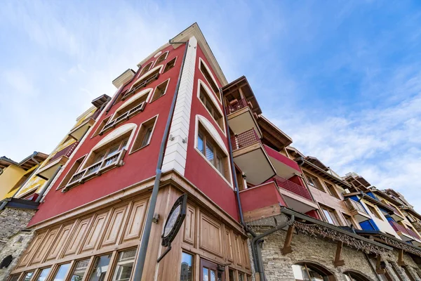 Tradiční Rezidenční Budova Švýcarsku — Stock fotografie
