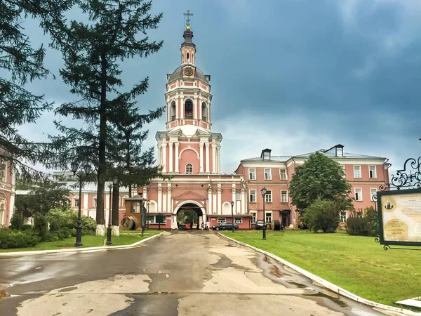 Poort Van Kerk Van Donskoy Klooster Rusland Gebouwd 1591 — Stockfoto