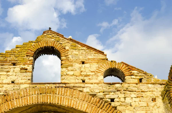 圣索菲亚教堂 老米特罗波利亚 内塞巴尔 保加利亚 — 图库照片