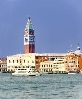 Venice, İtalya - piazza san marco sabah