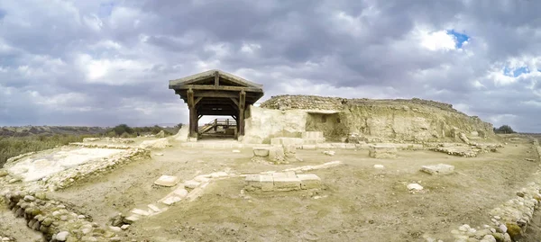 Panorama Sítio Batismal Onde Jesus Foi Batizado Por João Batista — Fotografia de Stock